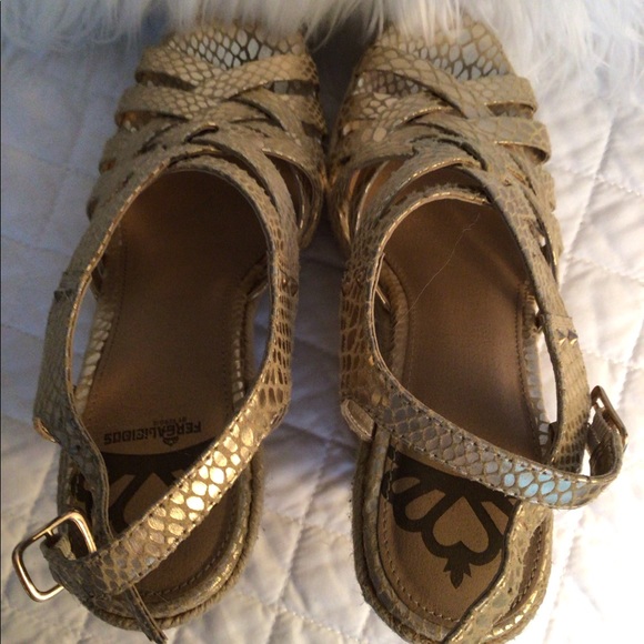 Fergalicious Wedges Size 6! - Picture 3 of 9